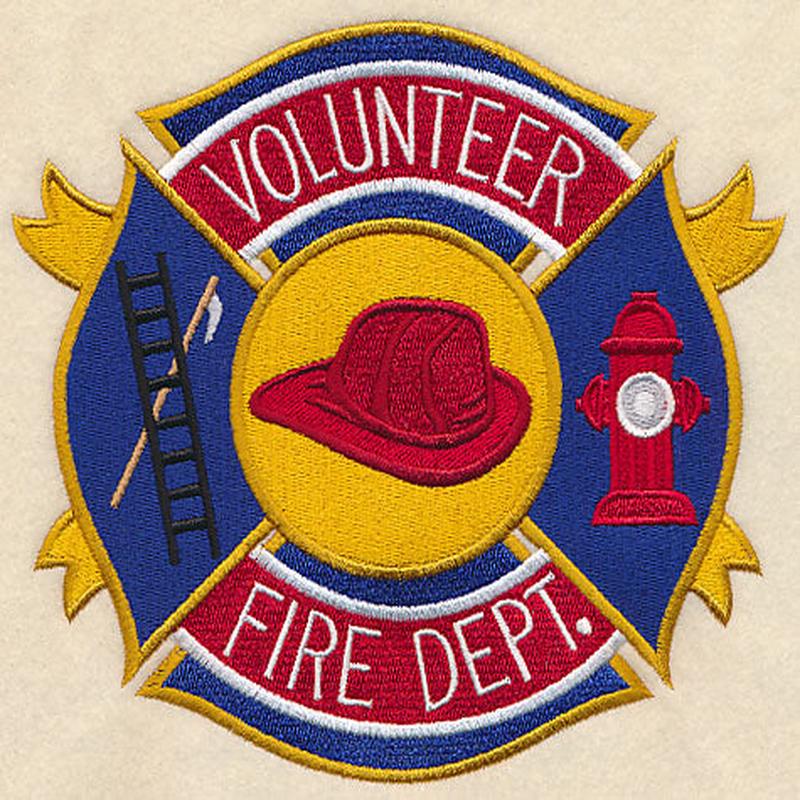 Firefighter Emblem - Volunteer