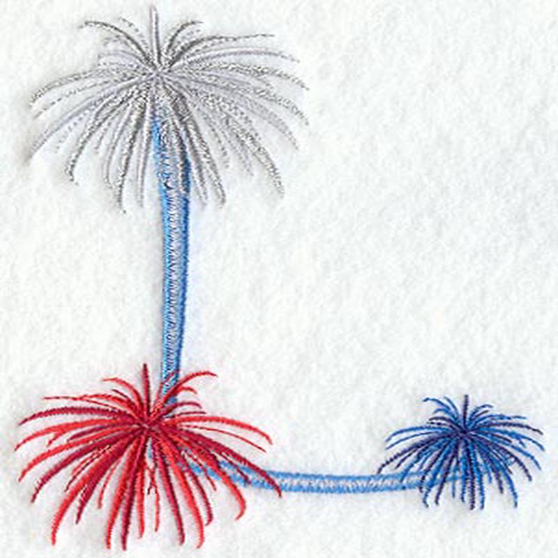 Fireworks Letter L - 5 inch