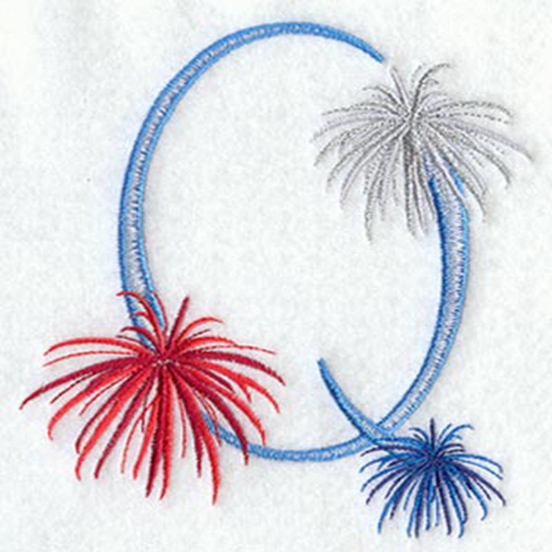 Fireworks Letter Q - 5 inch