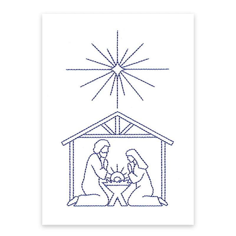 First Noel Manger Scene (Cardstock)