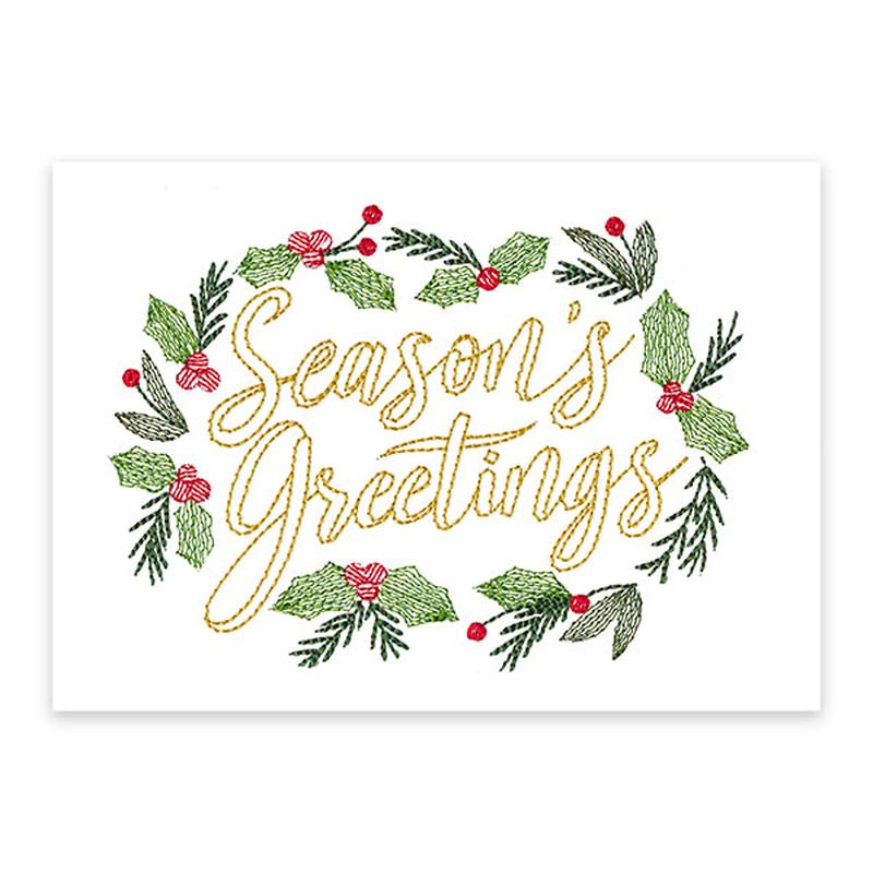 Festive Season's Greetings (Cardstock)