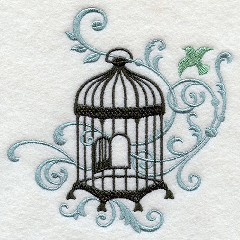 Filigree Birdcage 3