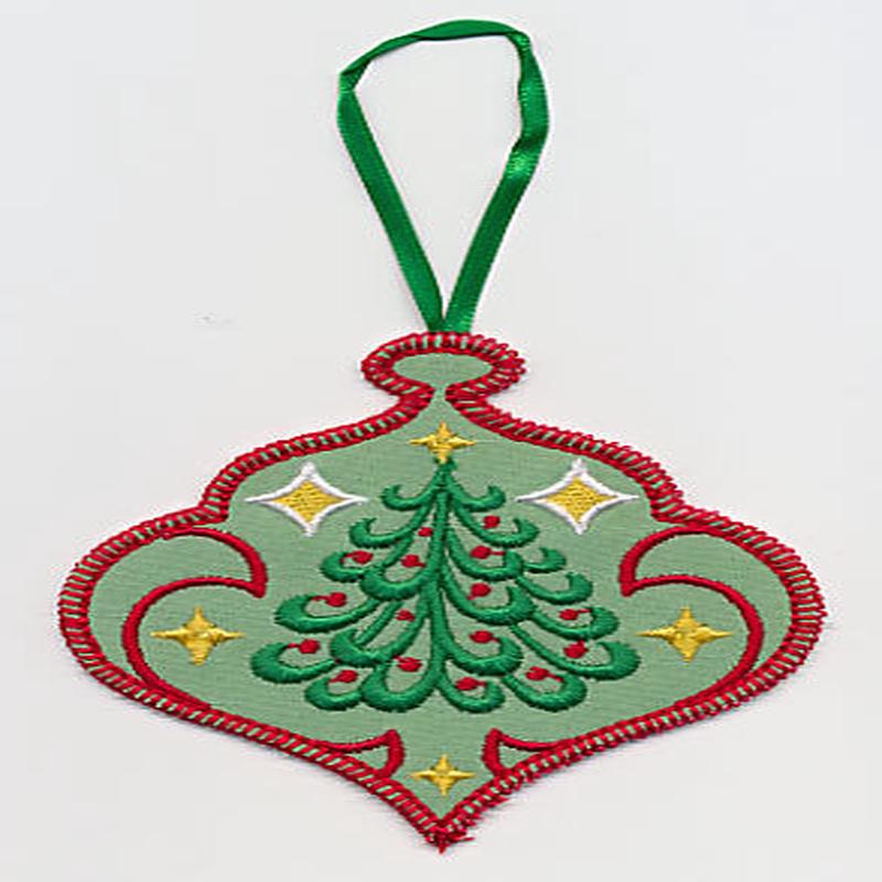 Filigree Christmas Tree Ornament 2 (In-the-Hoop)