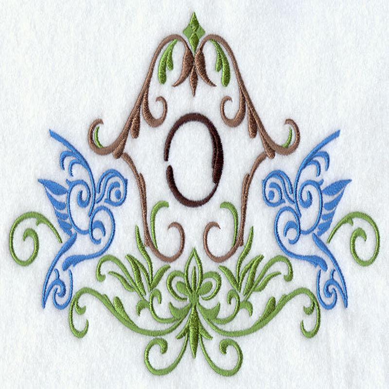 Filigree Feathers - Birdhouse and Birds