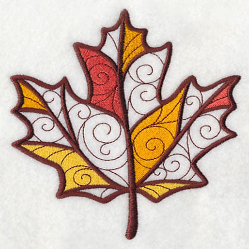 Filigree Maple Leaf