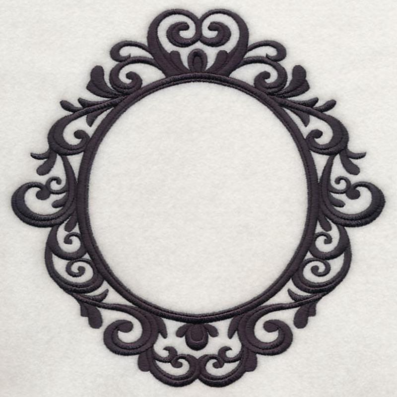 Filigree Monogram Frame