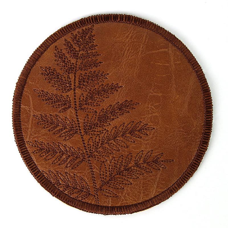 Fern Leaf Coaster (In-the-Hoop)
