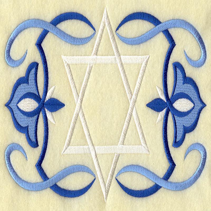 Festival of Lights Star of David Border