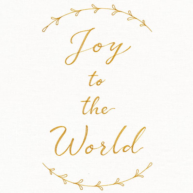 Festive Farmhouse - Joy to the World