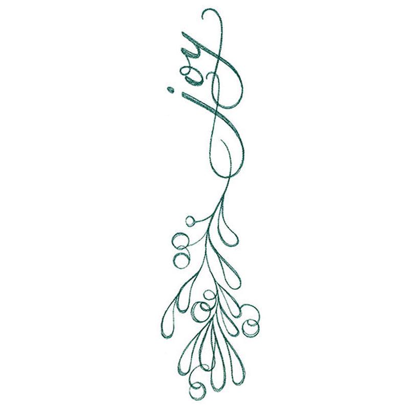 Festive Flourishes Calligraphy - Joy