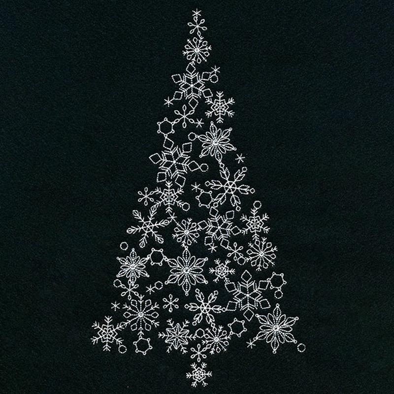 Festive Flurry Christmas Tree