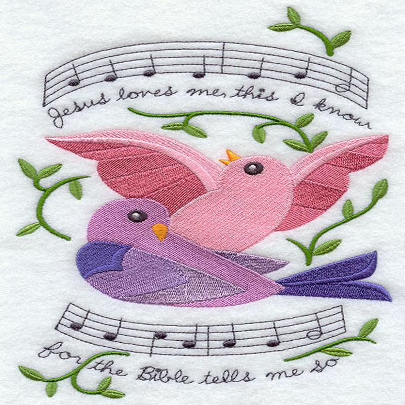 Feathers and Faith - Jesus Loves Me