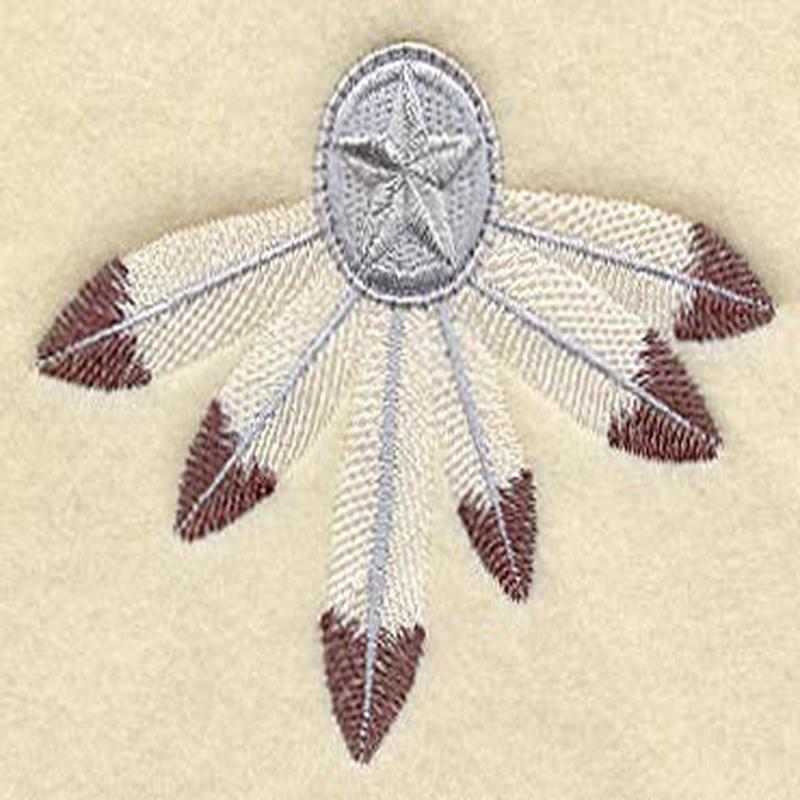 Feathers and Star - Right