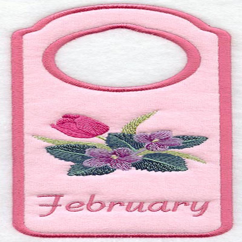 February Door Hanger (In-the-Hoop)
