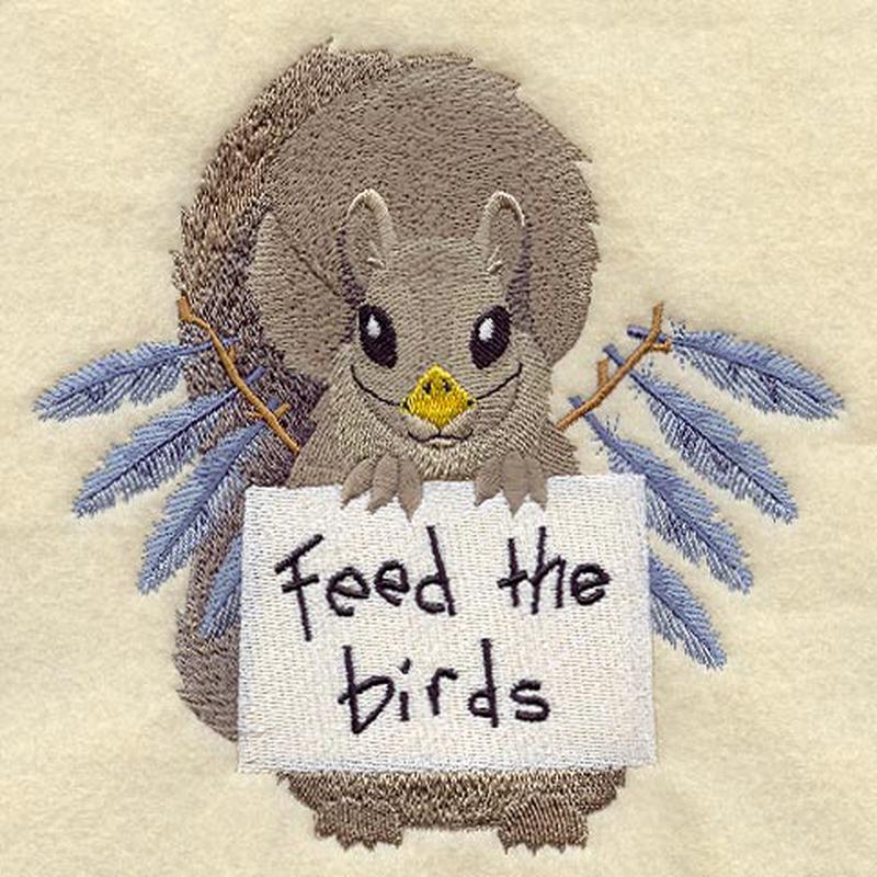 Feed the Birds Squirrel
