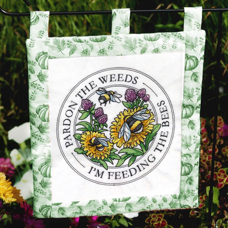 Feeding the Bees Stamp