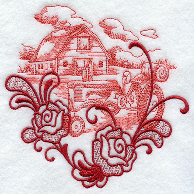 Farm Life Echo - Tractor & Barn