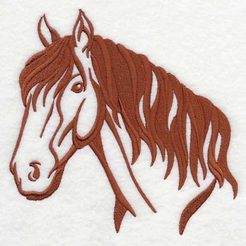 Farm Silhouette Clydesdale