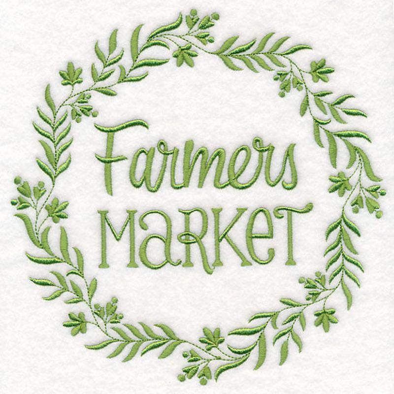 Farmers Market Simple Wreath
