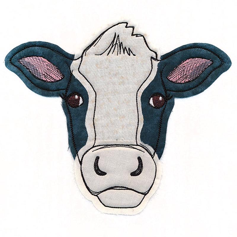 Farmhouse Cow (Crafty Cut Applique)