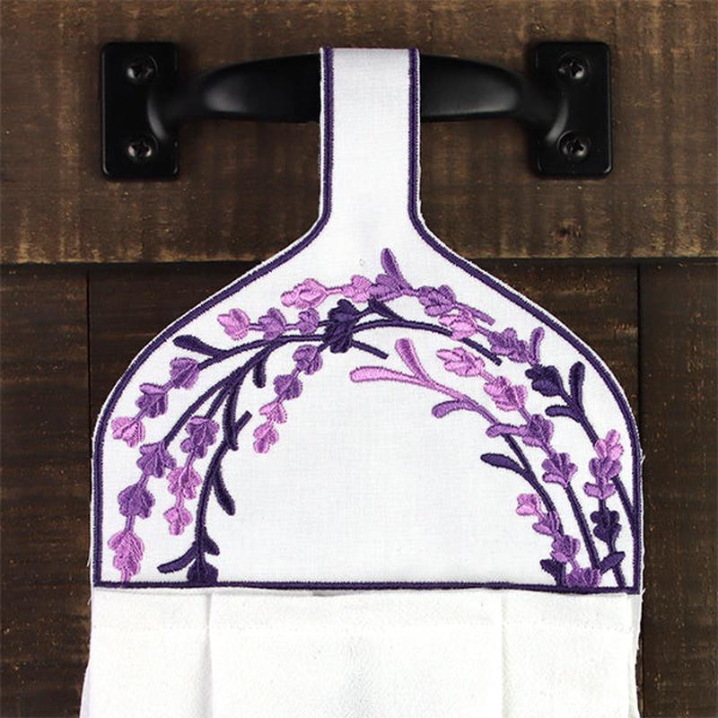 Farmhouse Lavender Towel Topper