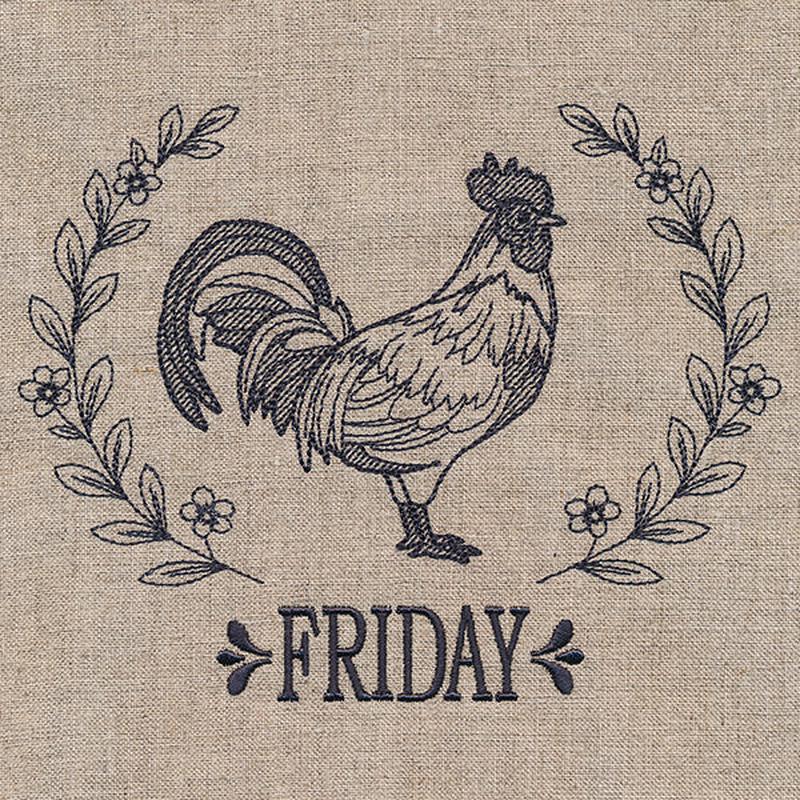 Farmhouse Rooster on Friday