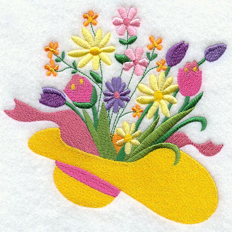 Fashion Flower Hat 1