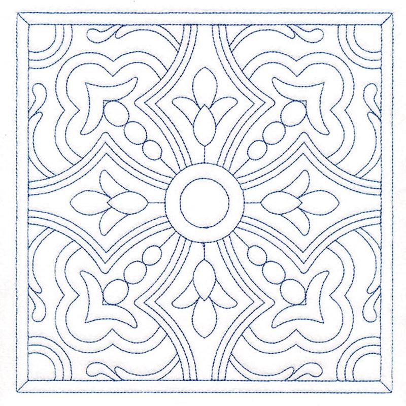 Fancy Filigree Quilting 6 (Double Run)