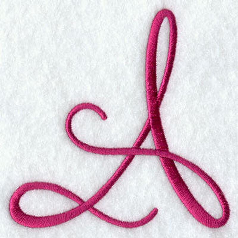 Fancy Flourish Capital Letter A - 4 Inch