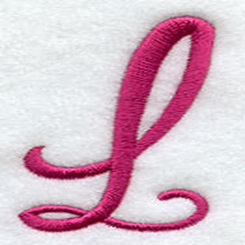 Fancy Flourish Lower Case l - 4 Inch
