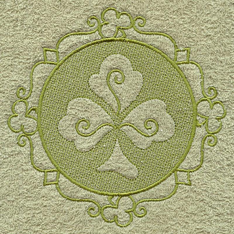 Fancy Shamrock (Embossed)