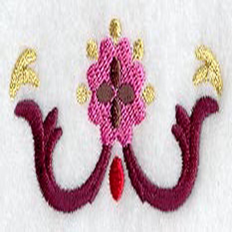 Fans and Flourishes Geometric Accent