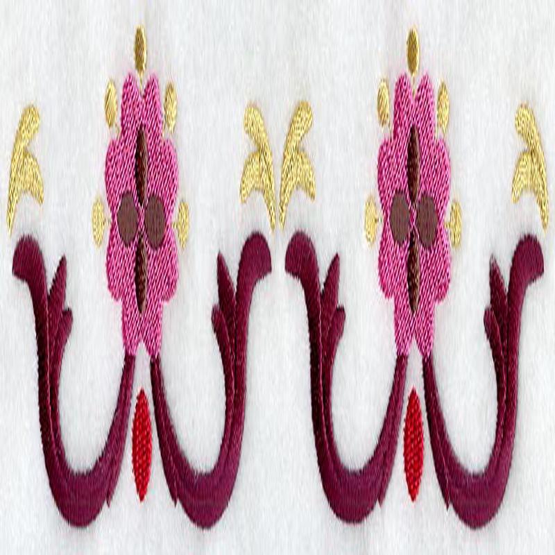 Fans and Flourishes Geometric Border