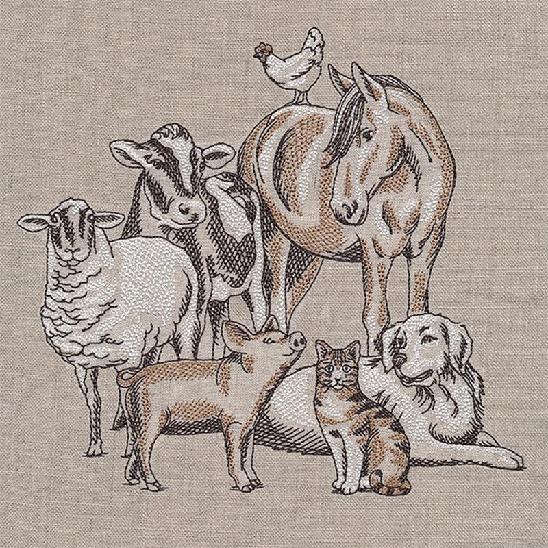 Farm Friends Animal Medley