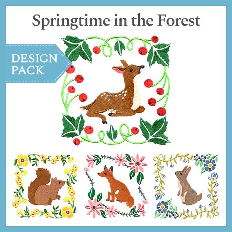 A Springtime in the Forest Design Pack