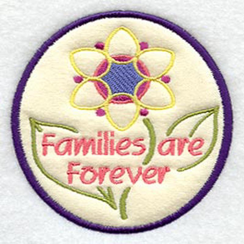 Families Are Forever Magnet (In-the-Hoop)