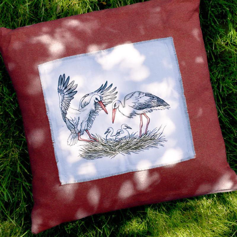 Family Time in the Stork Nest