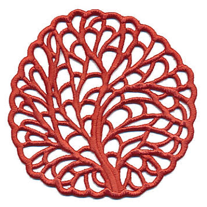 Fan Coral Medallion (Lace)