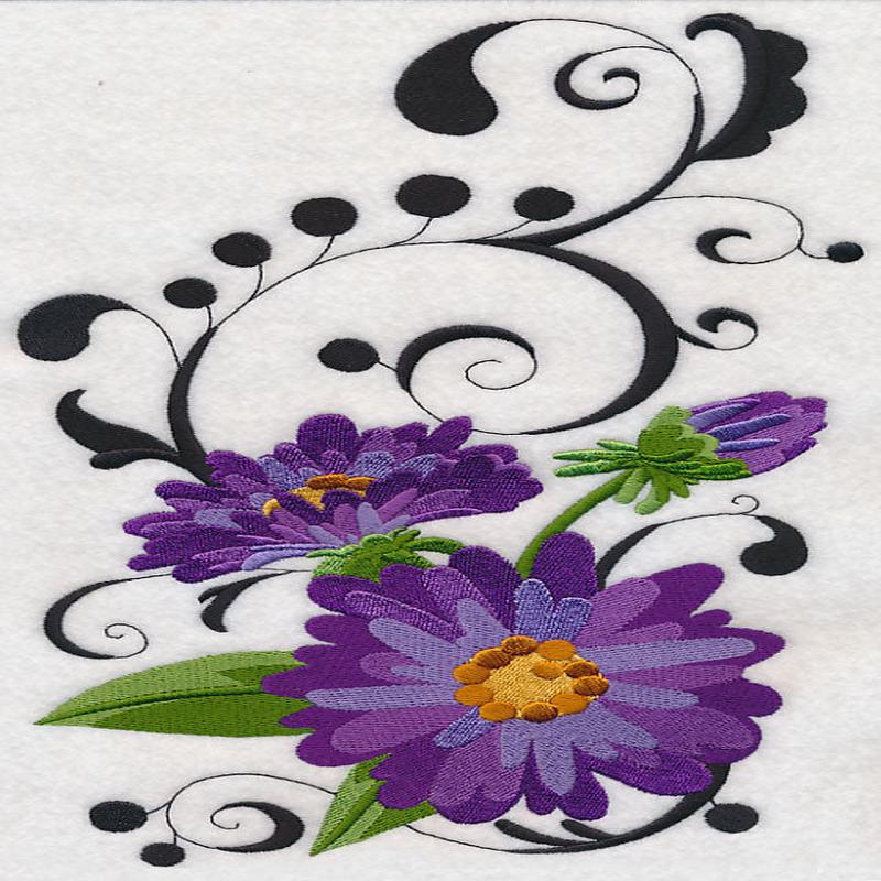 Fanciful Aster Flower