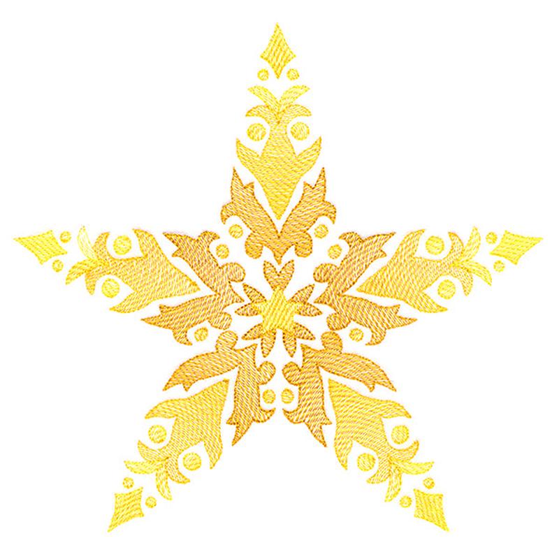 Fanciful Christmas Star