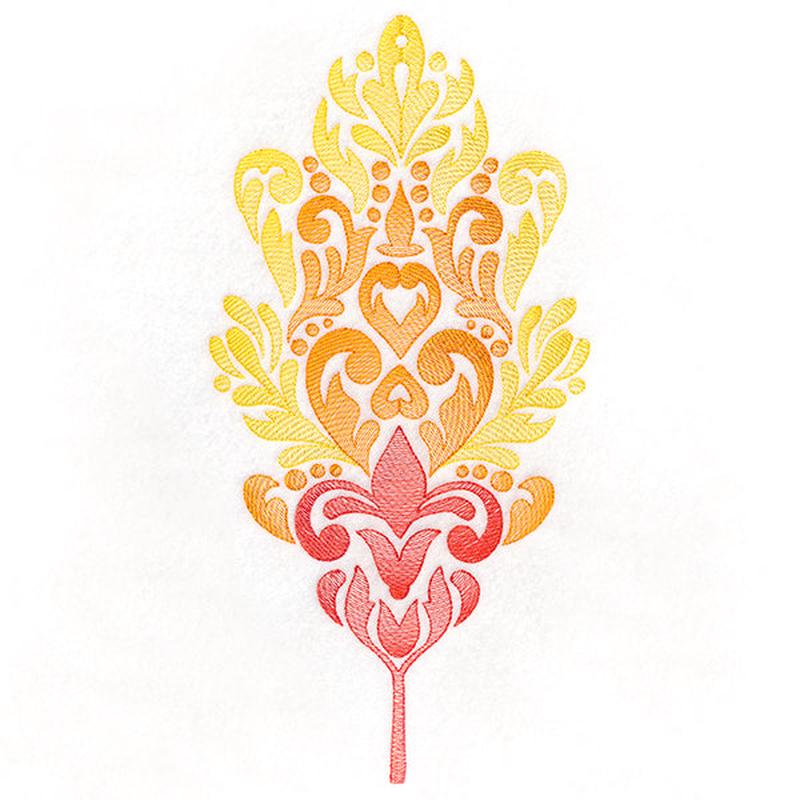 Fanciful Fall Oak Leaf