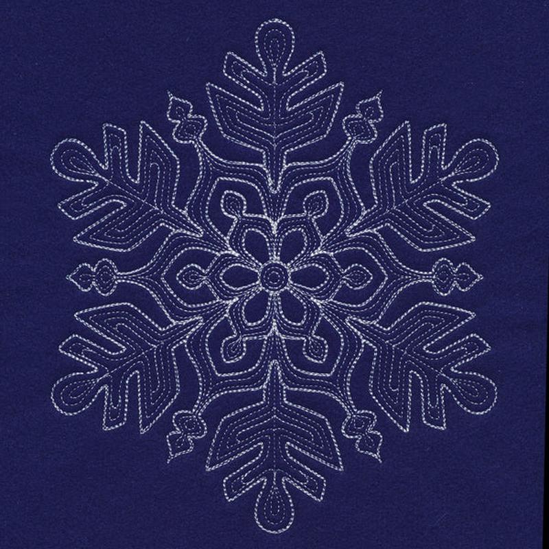 Fanciful Flurry Snowflake
