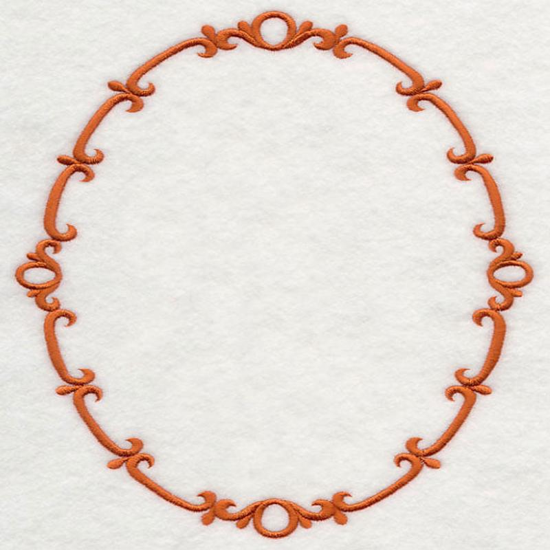 Fanciful Monogram Frame