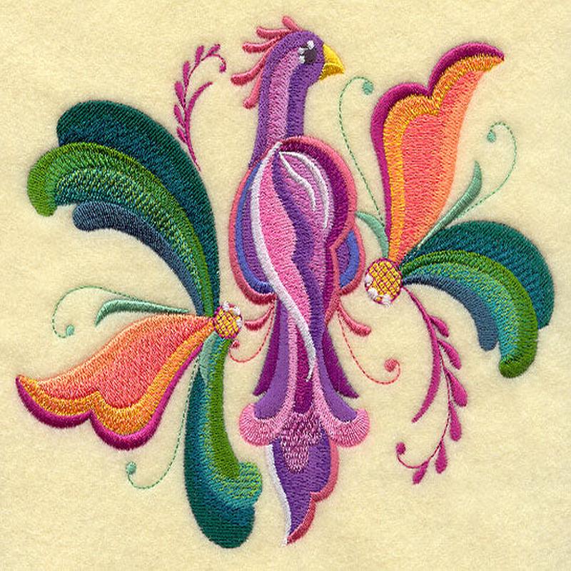 Fancy Feather Rosemaling 6