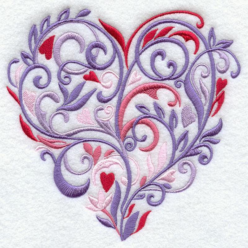 Fancy Filigree Heart
