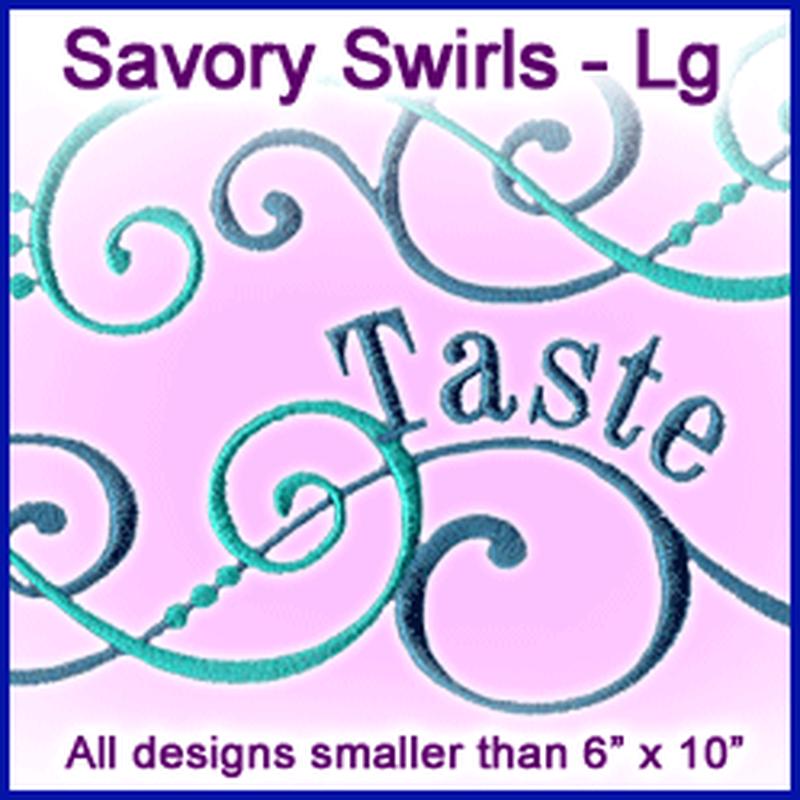 A Savory Swirls Design Pack