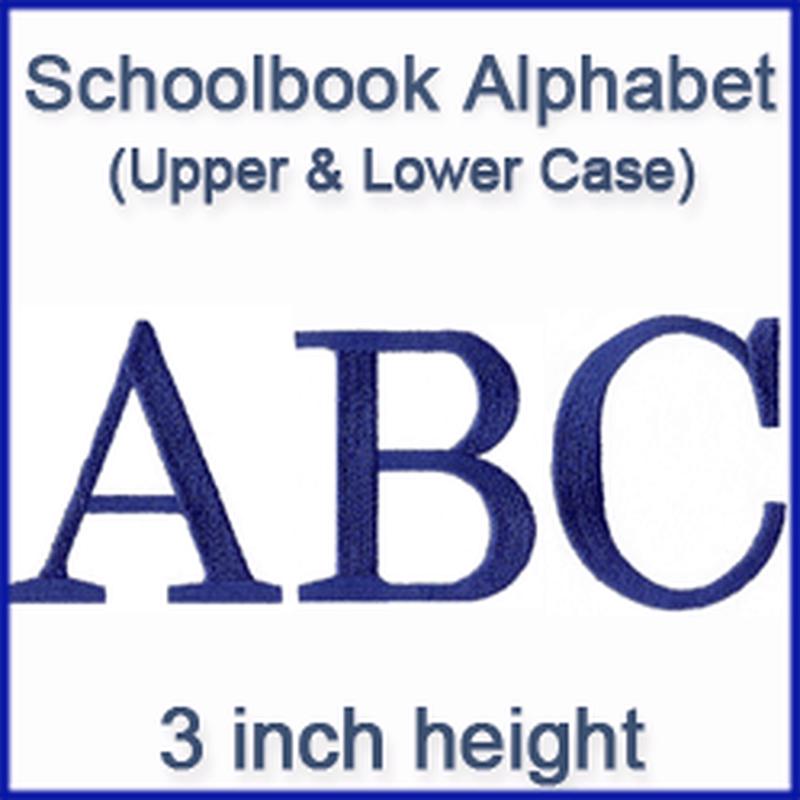 A Schoolbook Alphabet Design Pack