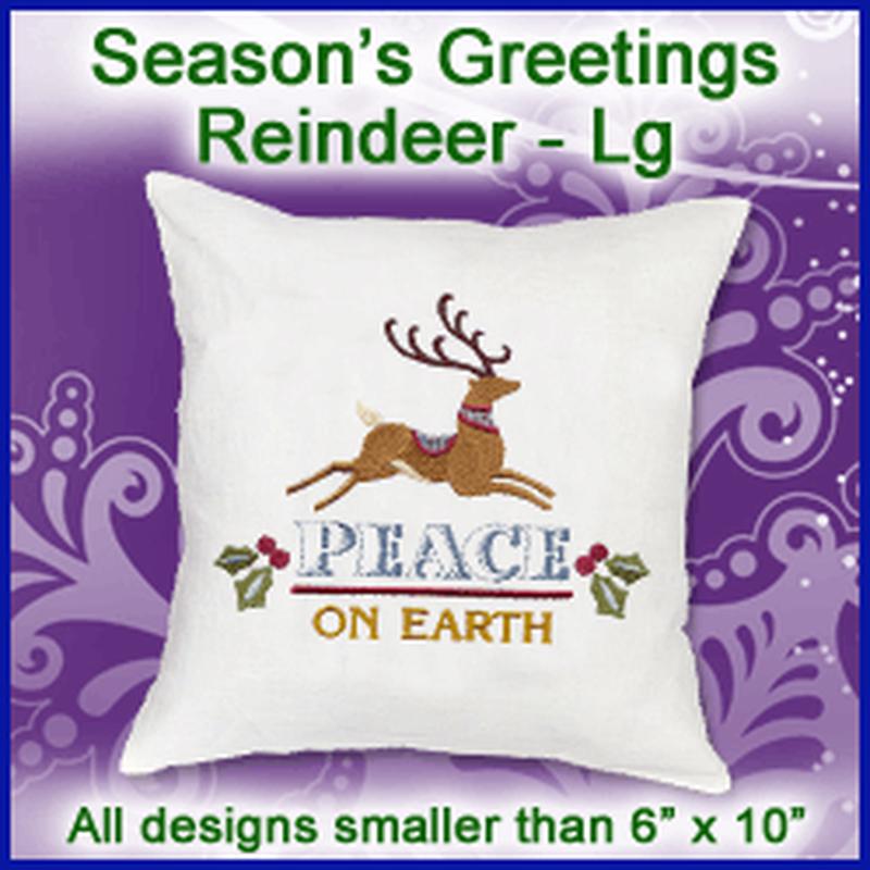 A Season's Greetings Reindeer Design Pack