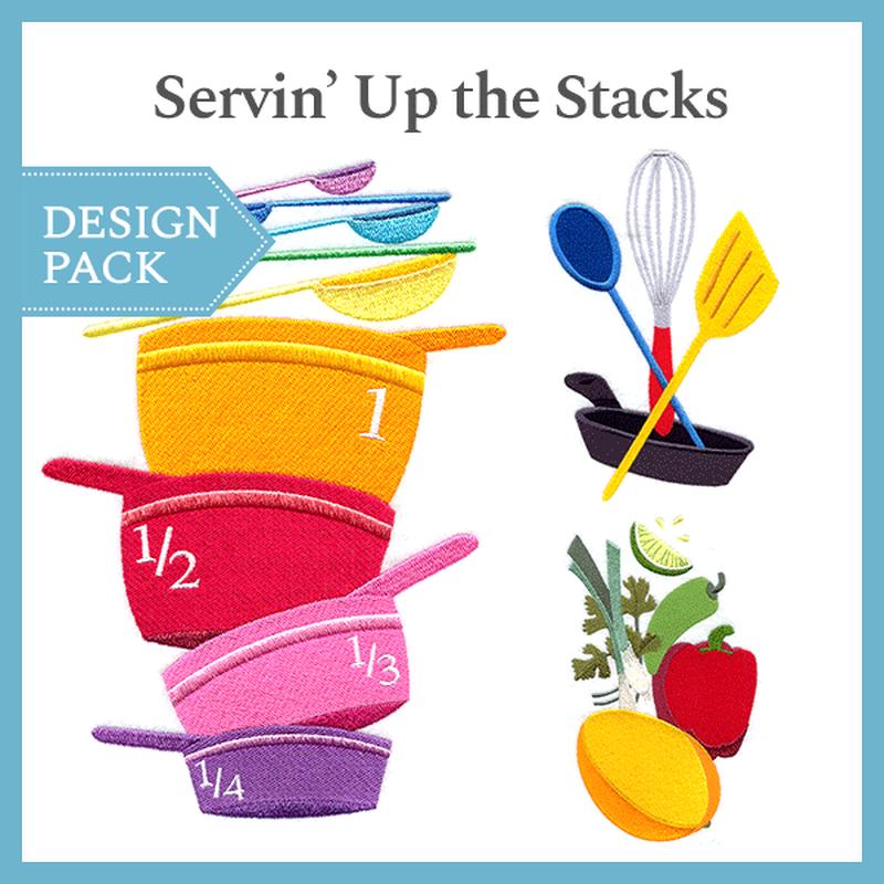 A Servin' Up the Stacks Design Pack