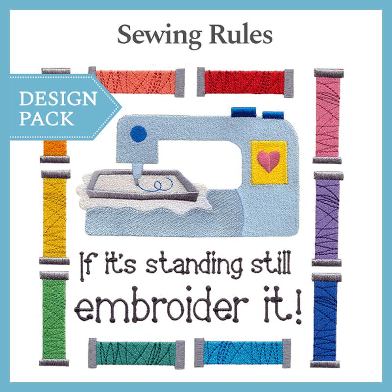 A Sewing Rules Design Pack